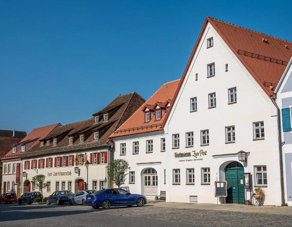 Hotel Zum Schwarzen Ross Und Gutmann Zur Post هيلبولتشتاين المظهر الخارجي الصورة