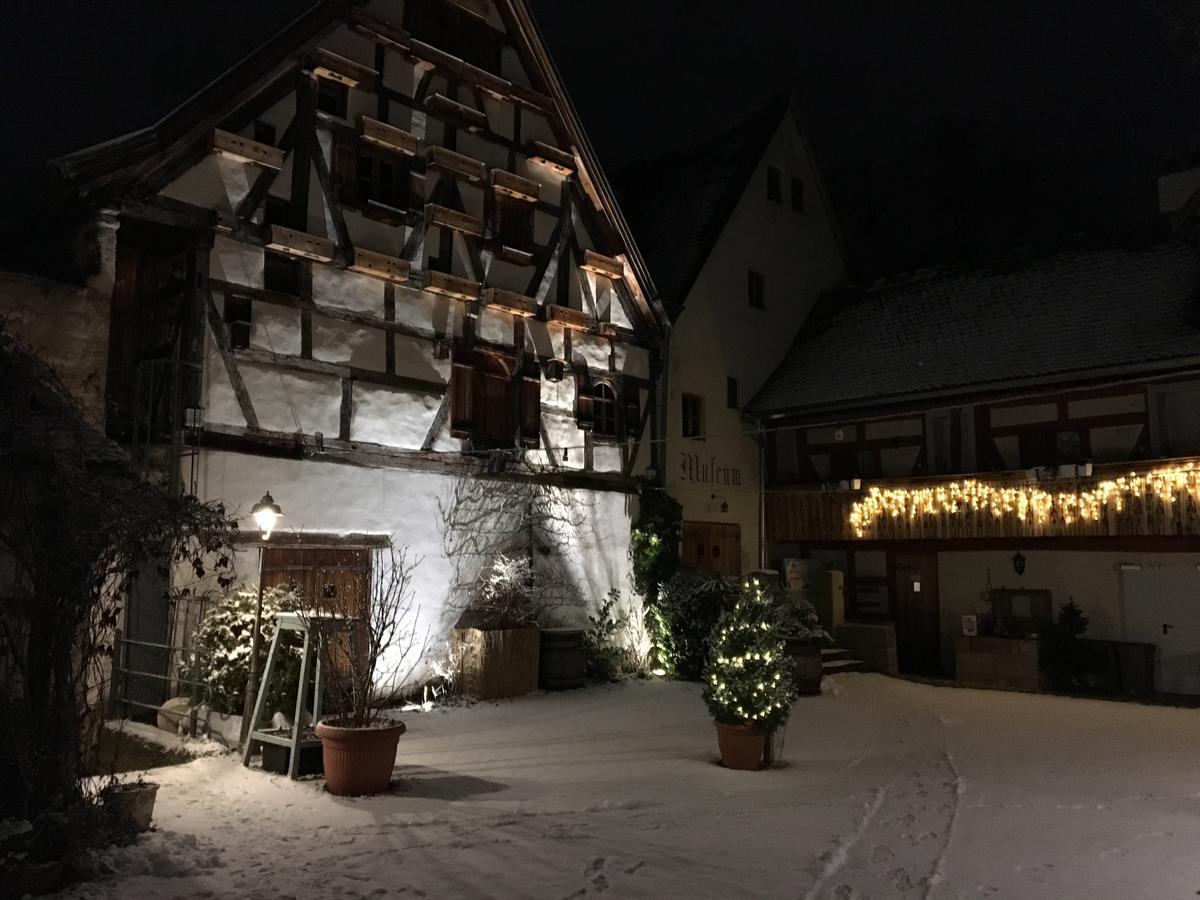 Hotel Zum Schwarzen Ross Und Gutmann Zur Post هيلبولتشتاين المظهر الخارجي الصورة